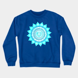 Throat Chakra, Vishudda Crewneck Sweatshirt